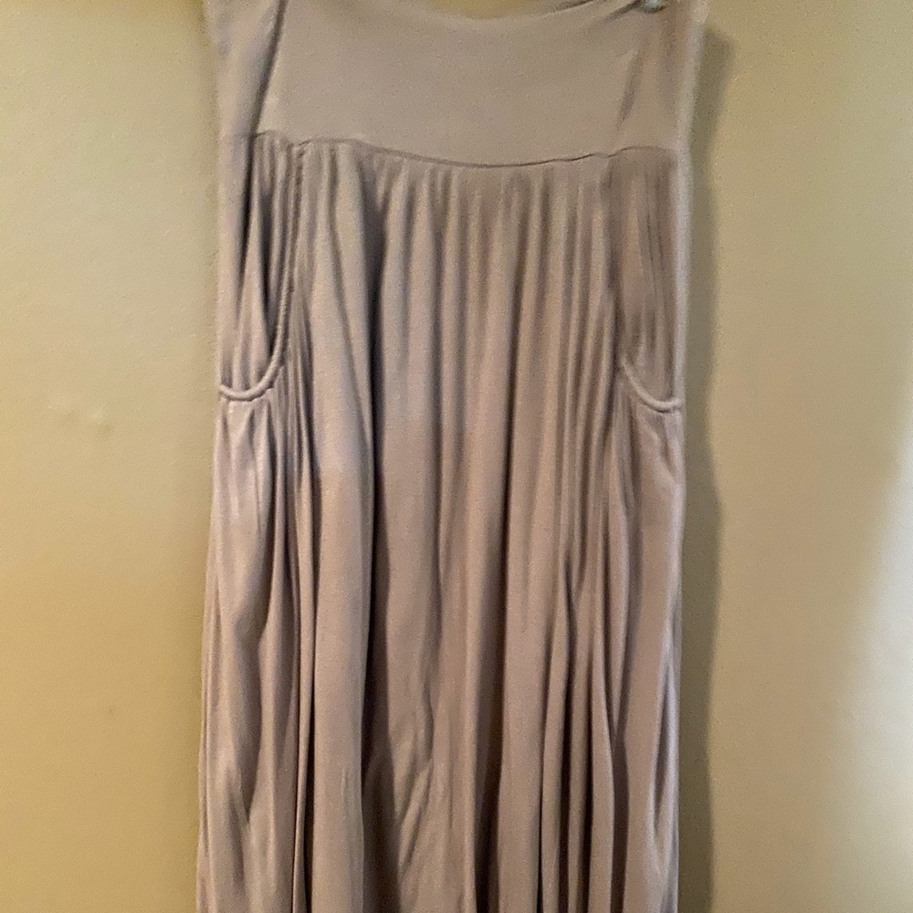Cute cotton knit maxi skirt